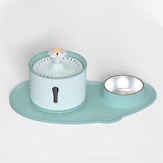 Foto 1 | Fuente De Agua Potable Para Mascotas Y Gatos, 2,4 L, Huoguo Green - Venta Internacional.