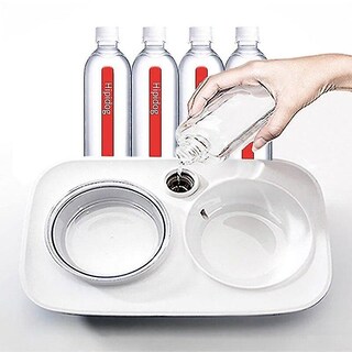 Foto 5 | Bebedero 2 En 1 Para Perros, Gatos Y Mascotas Con Depósito De Agua - Venta Internacional.