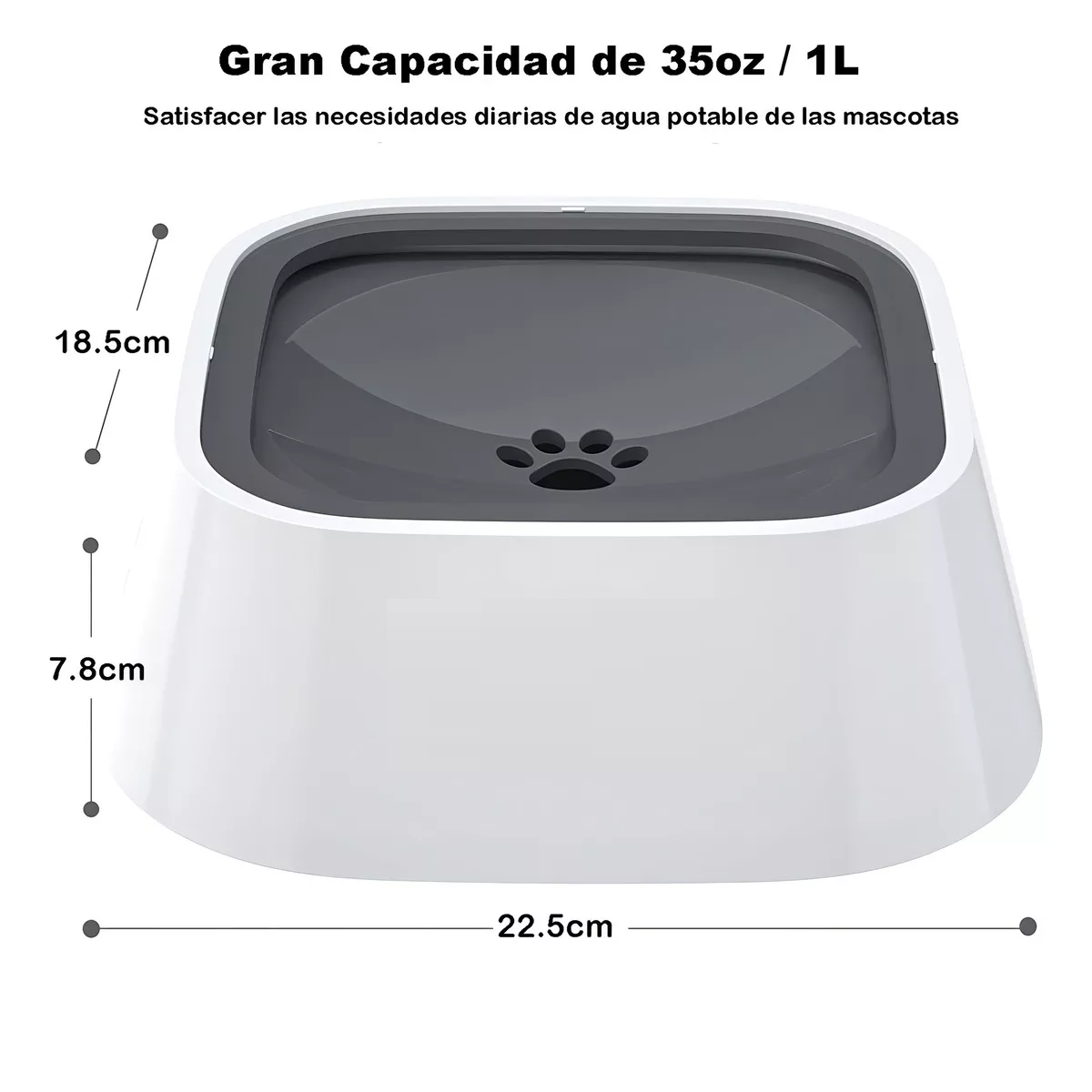 Foto 3 pulgar | Dispensador de Agua para Mascota Blanco