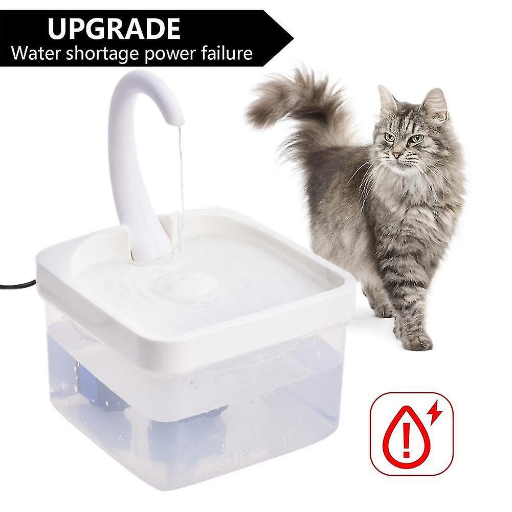 Foto 6 pulgar | Bebedero Para Mascotas Huoguo, Cuello De Cisne, Automático, Luz Led De 2 Litros - Venta Internacional.