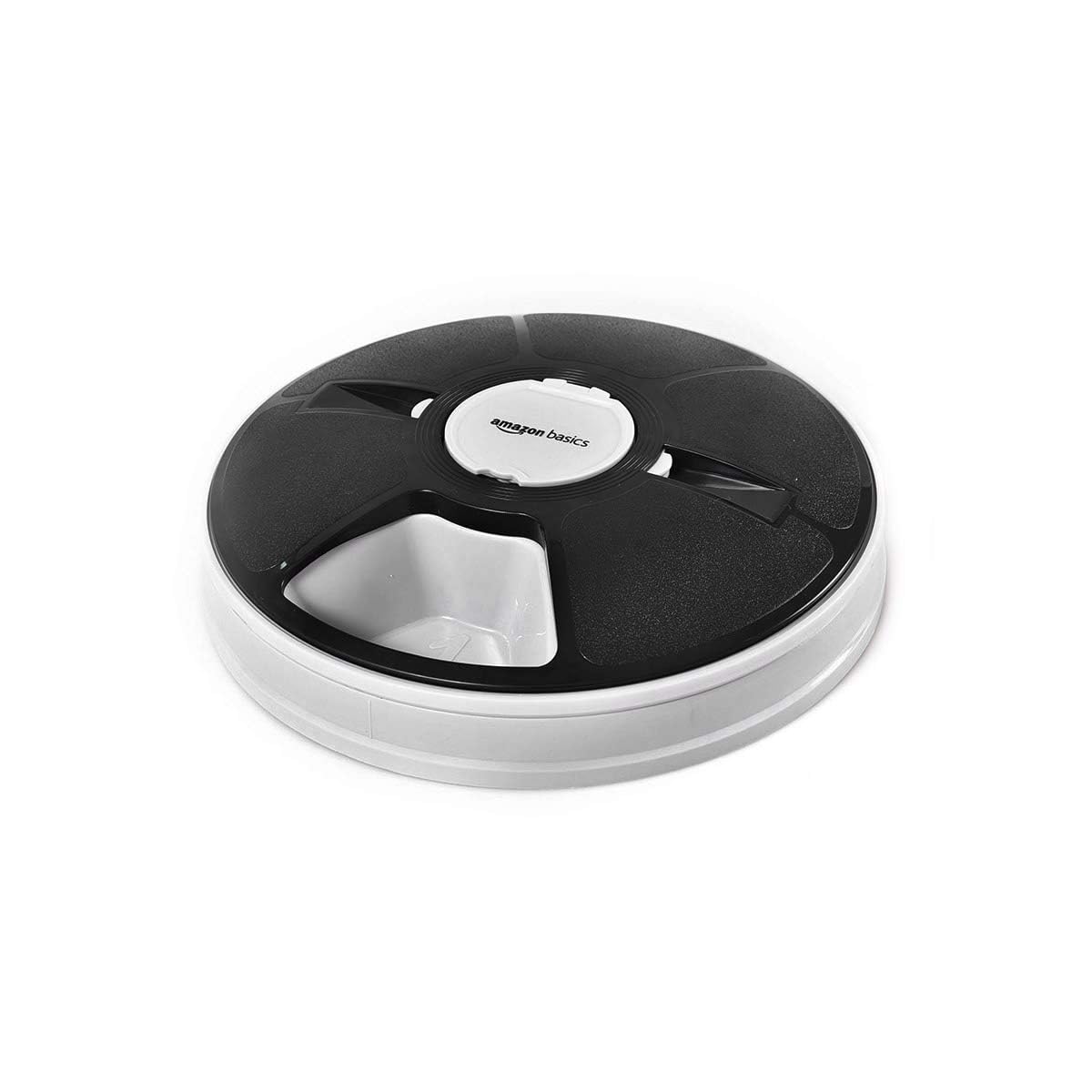 Foto 2 pulgar | Comedero Automático Para Mascotas Amazon Basics, 6 Porciones, Negro - Venta Internacional.