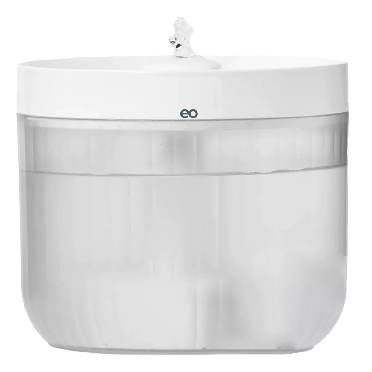 Fuente Bebedero Automático Para Gatos Silenciosa 2.3l Eo Safe Imports Esi-14165-1 Blanco