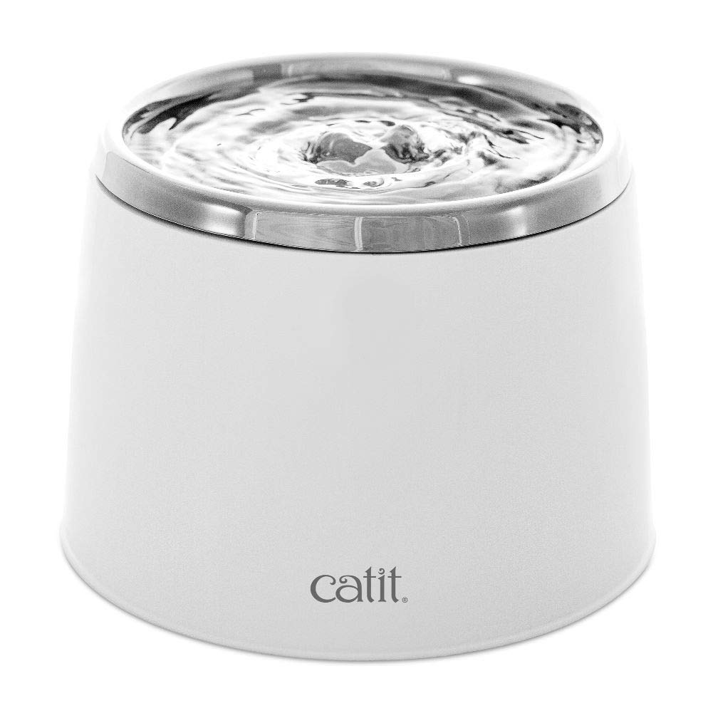Fuente De Agua Para Gatos Catit Fresh & Clear De Acero Inoxidable, 1,9 L - Venta Internacional.