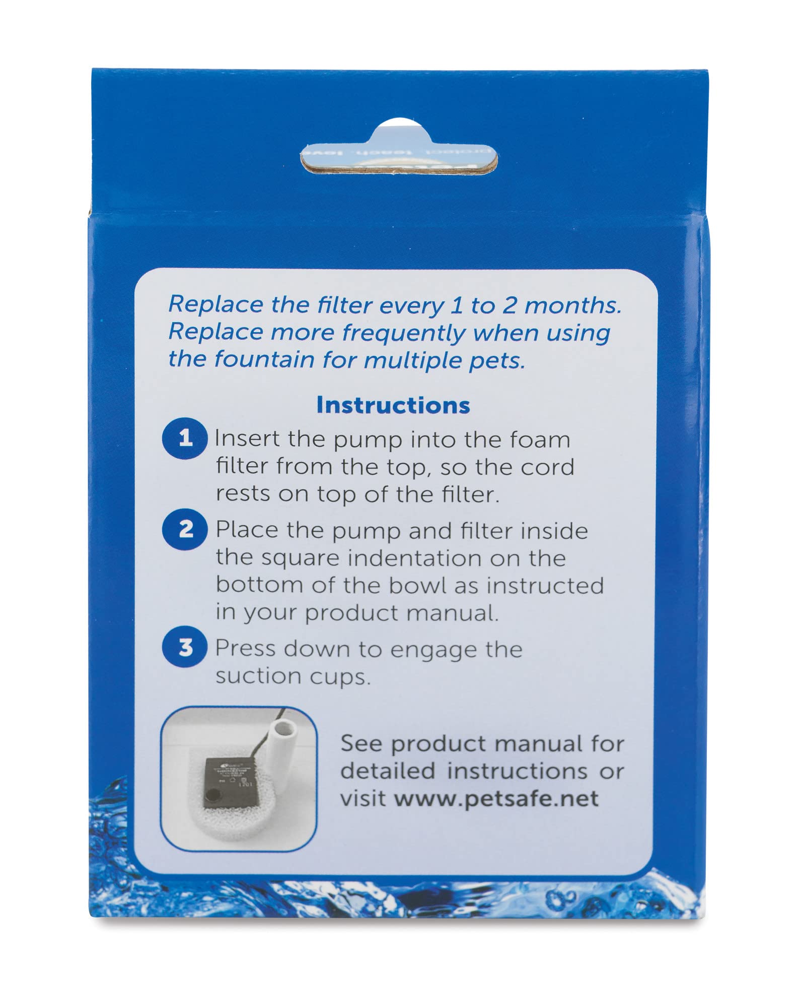 Foto 7 pulgar | Filtro De Repuesto Para Fuente De Agua Petsafe Drinkwell, Paquete De 2 - Venta Internacional.