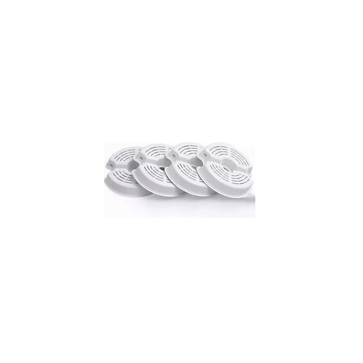 Foto 2 pulgar | Set 4pz Filtros Fuente Perro, Filtro Carbón Activado Repuesto Eo Safe Imports Esi-8422-1 Blanco