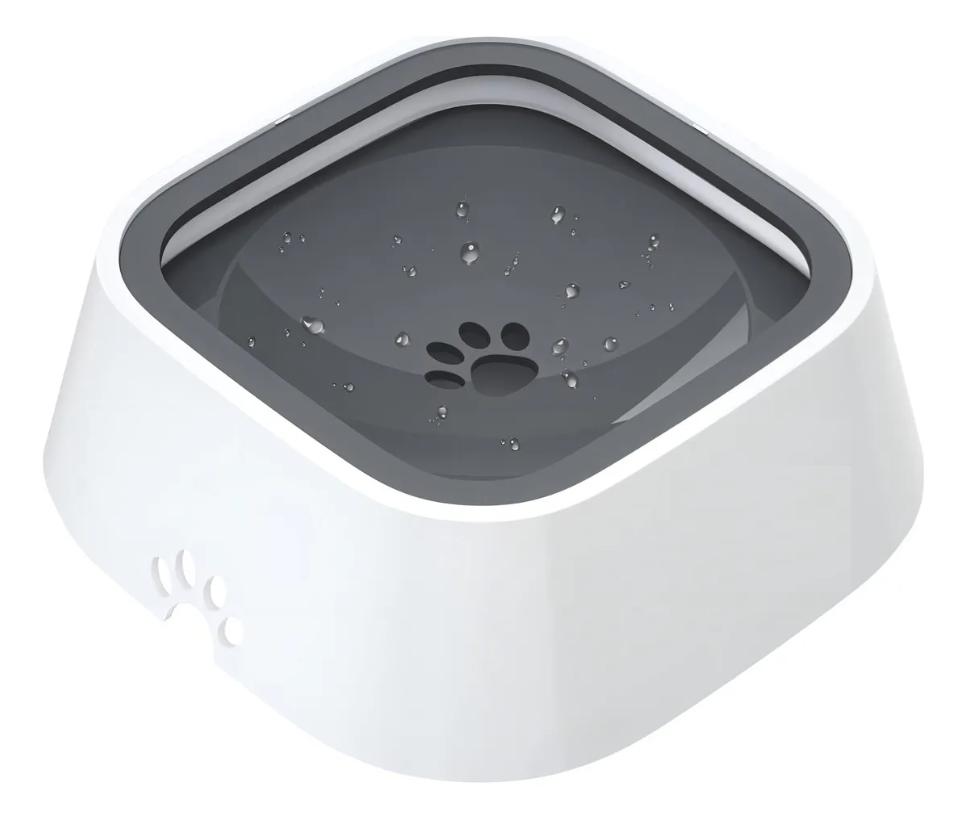 Bebedero Xtellar Para Mascota 1l Color Blanco