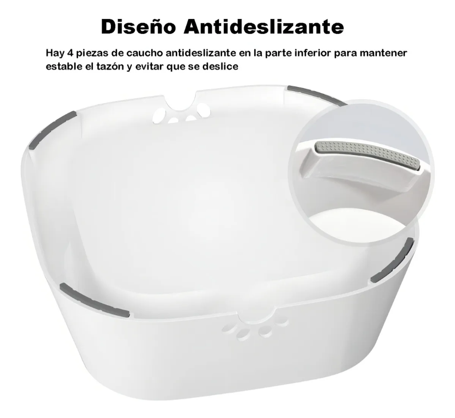 Foto 4 pulgar | Bebedero Xtellar Para Mascota 1l Color Blanco