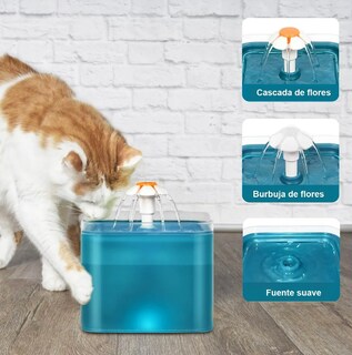 Foto 2 | Fuente Xtellar De Agua Automática 2l Con Filtro Para Perros Y Gatos