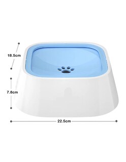 Foto 3 | Bebedero Para Mascota De Agua Lento 1 L Color Azul