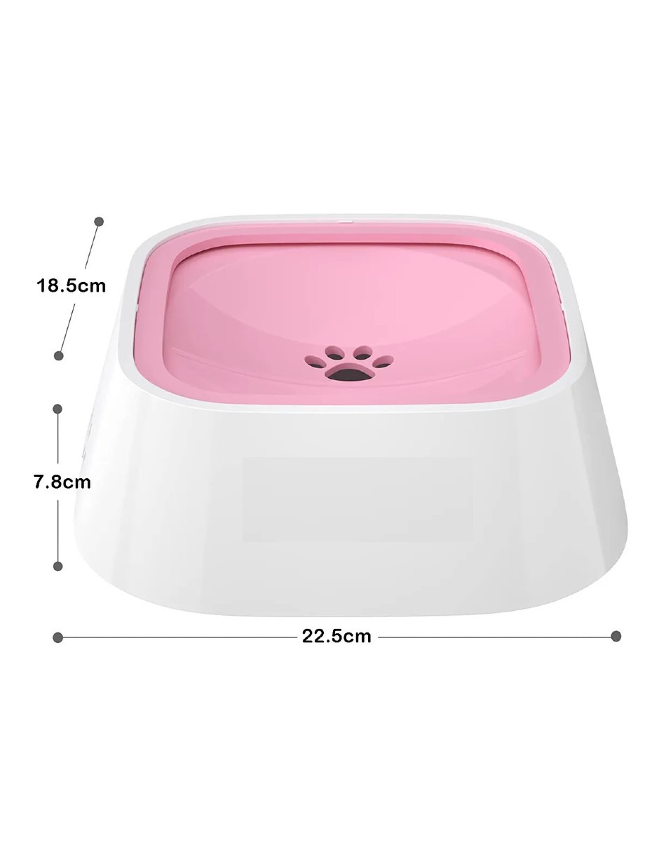 Foto 4 pulgar | Bebederos Para Mascota Alimentador De Agua Lento 1 L Color Rosa
