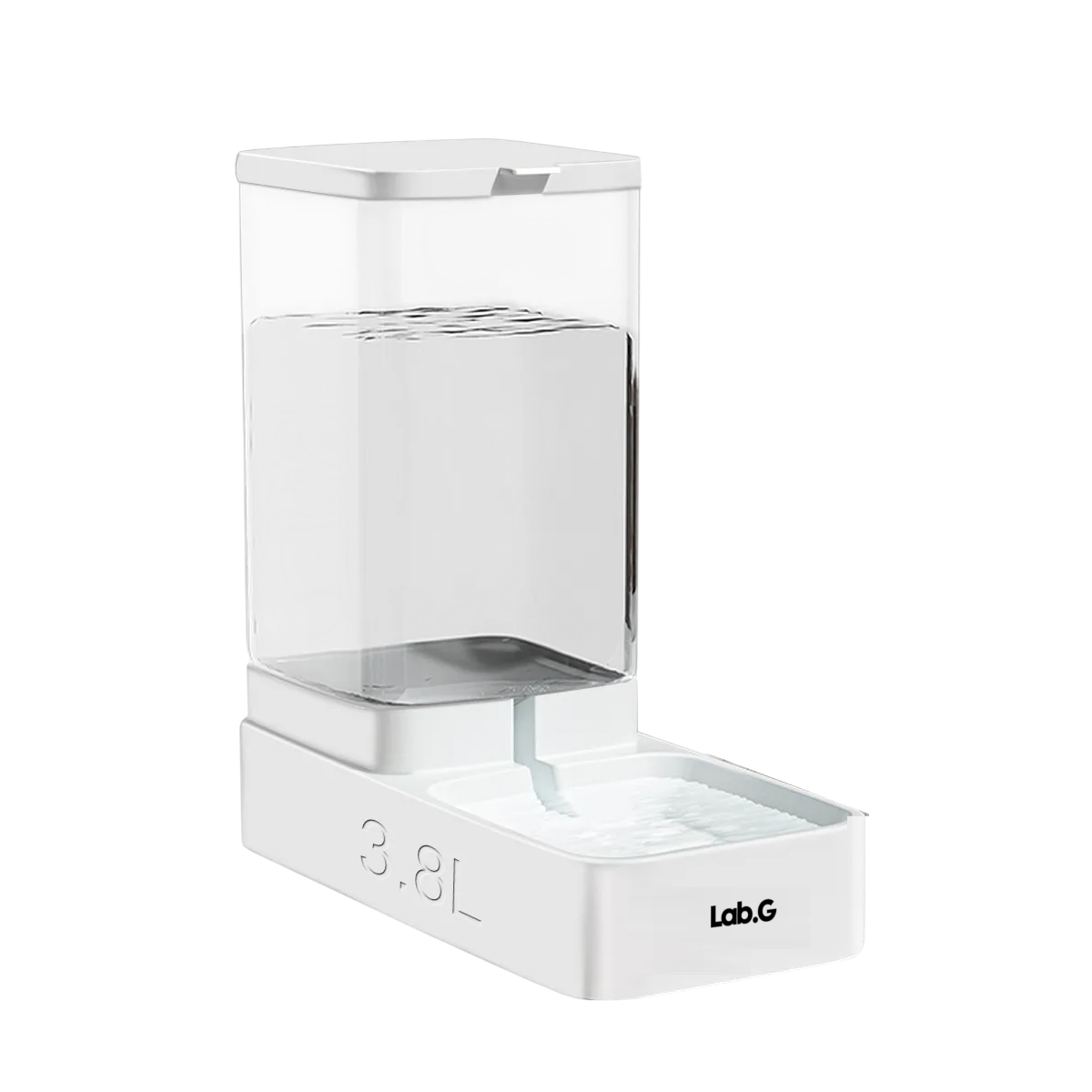Foto 1 | Dispensador Automático De Agua Para Perros Y Gatos Lab.g3.8l Blanco
