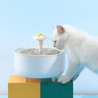 Foto 4 | Bebedero Fuente Para Gatos 2 L Ultra Silenciosa Eo Safe Imports Esi-19563 Blanco