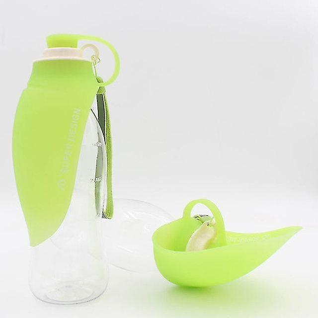 Foto 1 | Botella De Agua Portátil Para Mascotas, Receptáculo En Forma De Hoja - Venta Internacional.