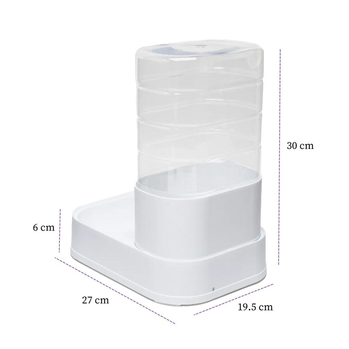 Foto 5 pulgar | Bebedero Dispensador Automatico 3.5l Eo Safe Importss Esi-20240 Blanco