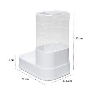 Foto 4 | Bebedero Dispensador Automatico 3.5l Eo Safe Importss Esi-20240 Blanco