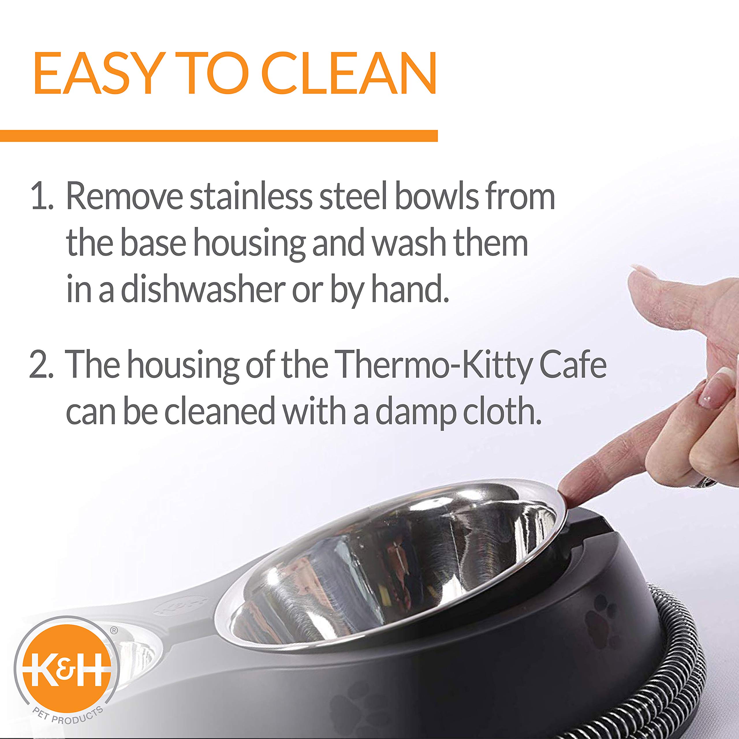 Foto 5 pulgar | Cuencos Térmicos Para Gatos Thermo-kitty Café Outdoor K&h 2093 - Venta Internacional.