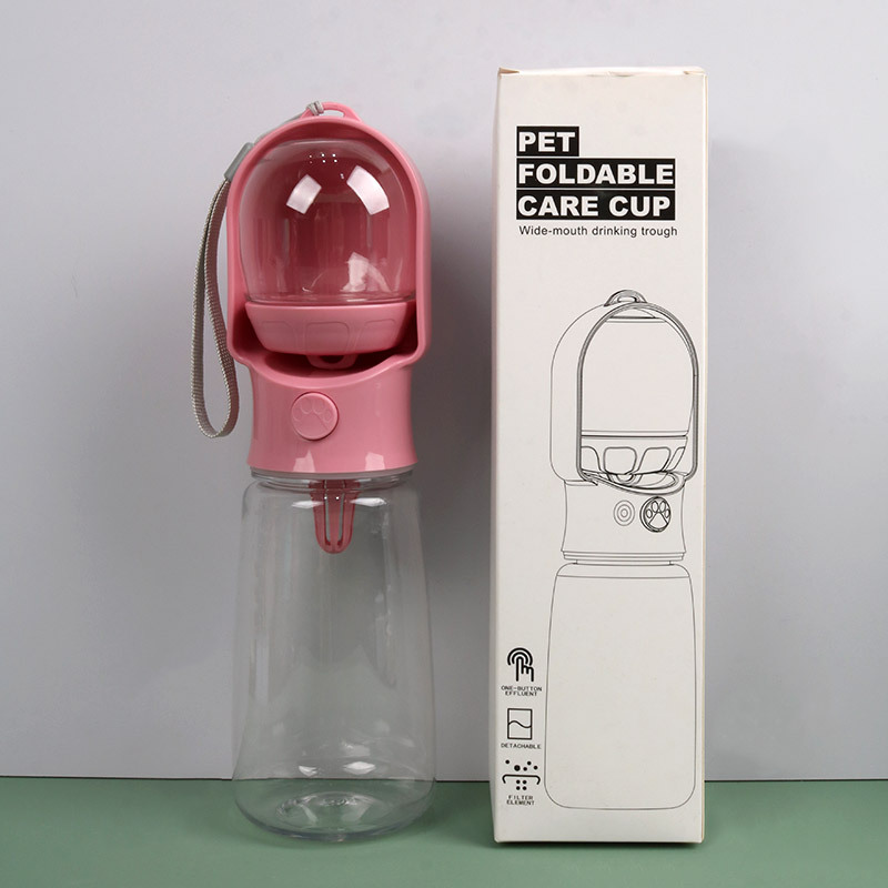 Foto 2 pulgar | Botella De Agua Portátil Para Perros Y Gatos Con Recipiente De Almacenamiento