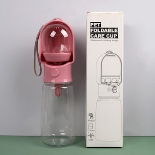 Foto 1 | Botella De Agua Portátil Para Perros Y Gatos Con Recipiente De Almacenamiento