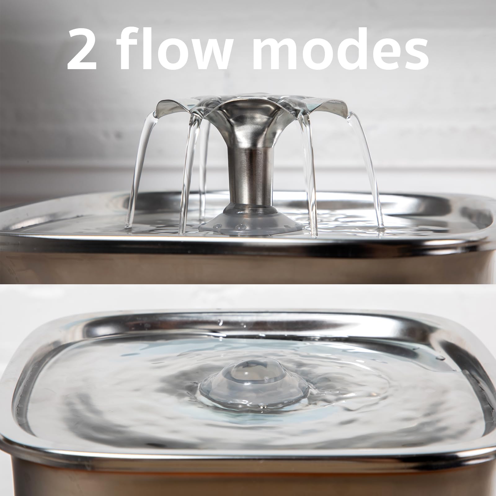 Foto 8 pulgar | Fuente De Agua Cat Veken De Acero Inoxidable De 2 8 L Con Filtros - Venta Internacional.