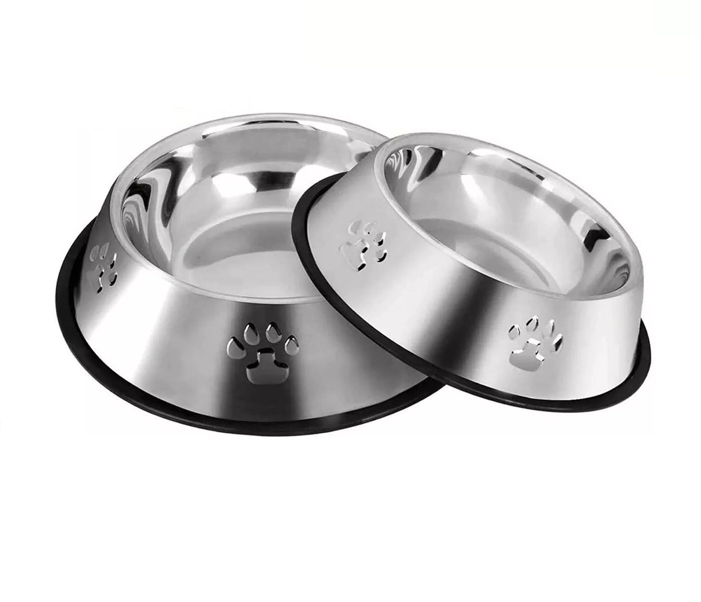 Foto 2 pulgar | Recipientes de Alimento Beluga Spielwaren GmbH color Plata para Mascota 2 Piezas