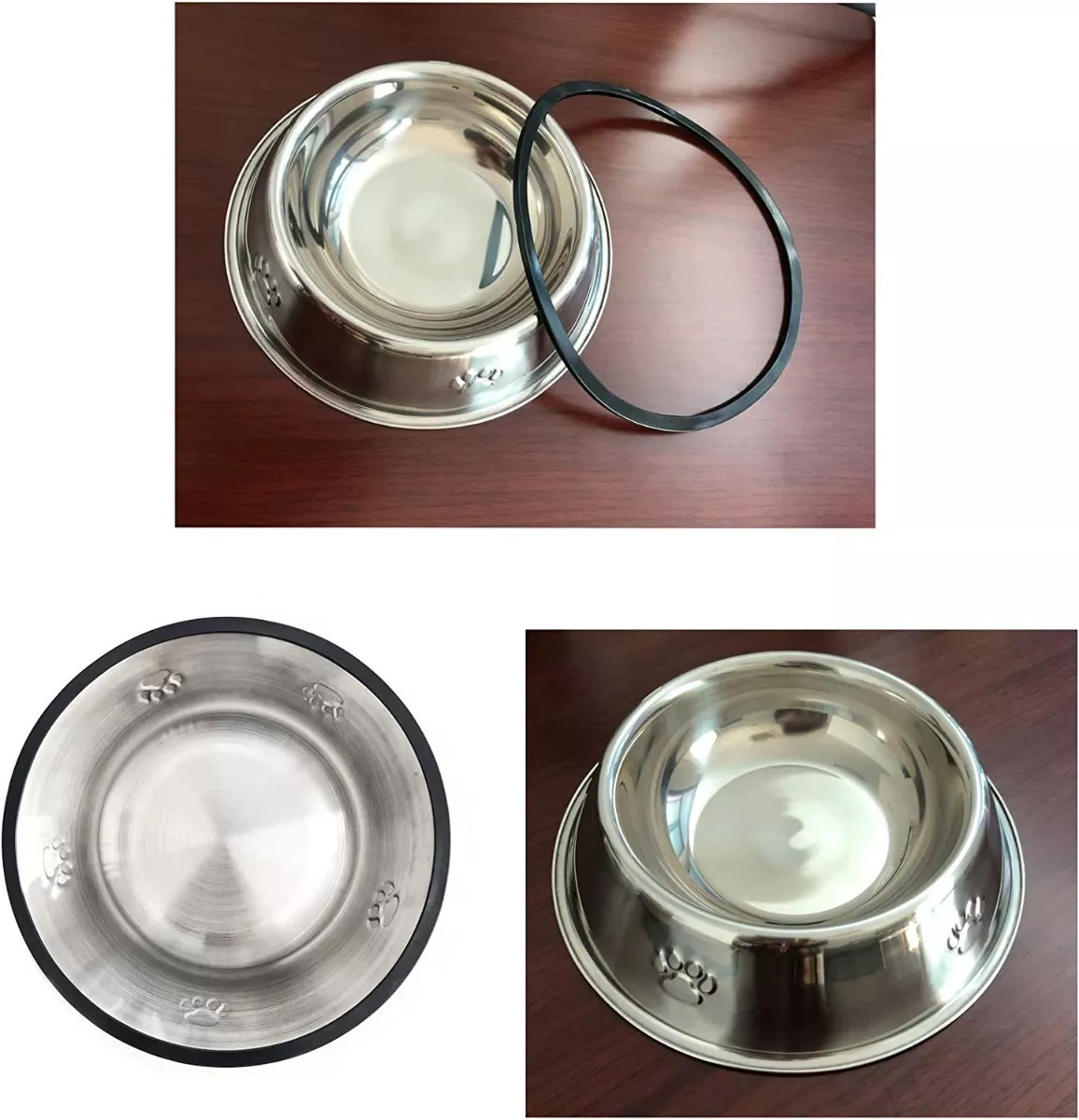 Foto 3 pulgar | Recipientes de Alimento Beluga Spielwaren GmbH color Plata para Mascota 2 Piezas