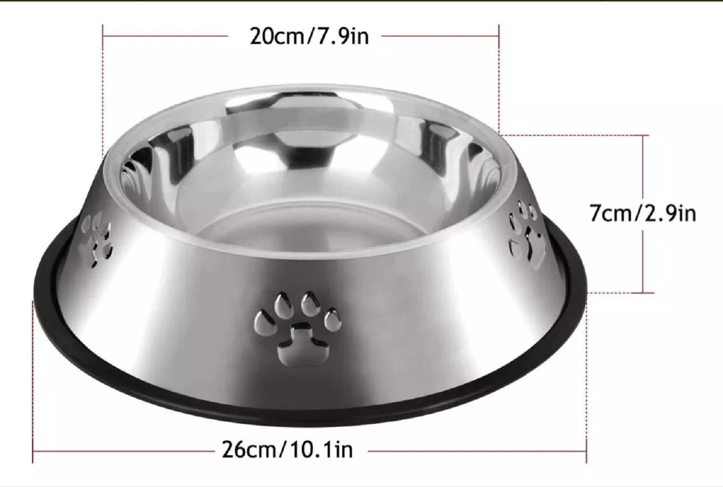 Foto 6 pulgar | Recipientes de Alimento Beluga Spielwaren GmbH color Plata para Mascota 2 Piezas