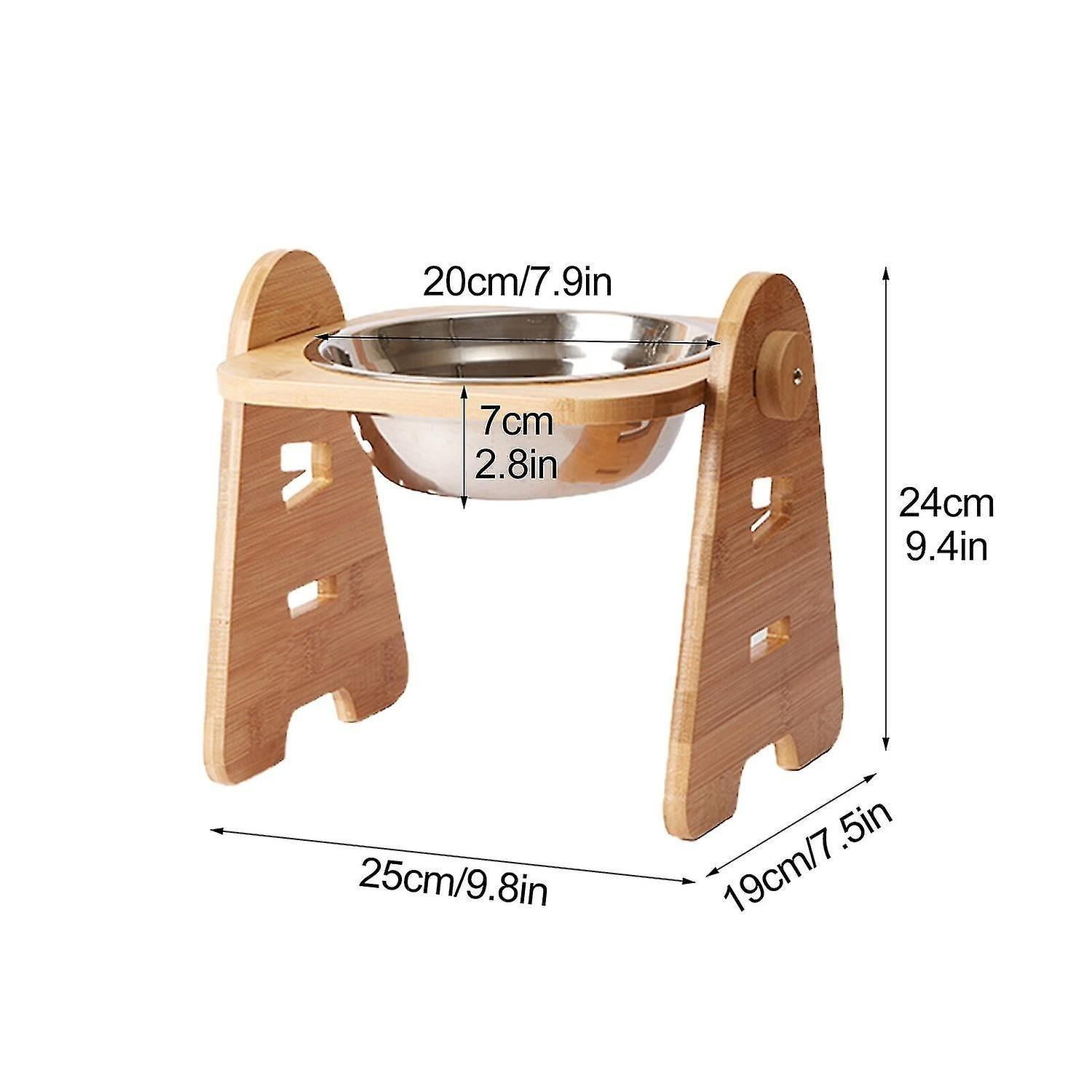 Foto 6 pulgar | Alfombrillas Para Gatos, Cuenco Para Perros, Altura Ajustable, Silicona - Venta Internacional.