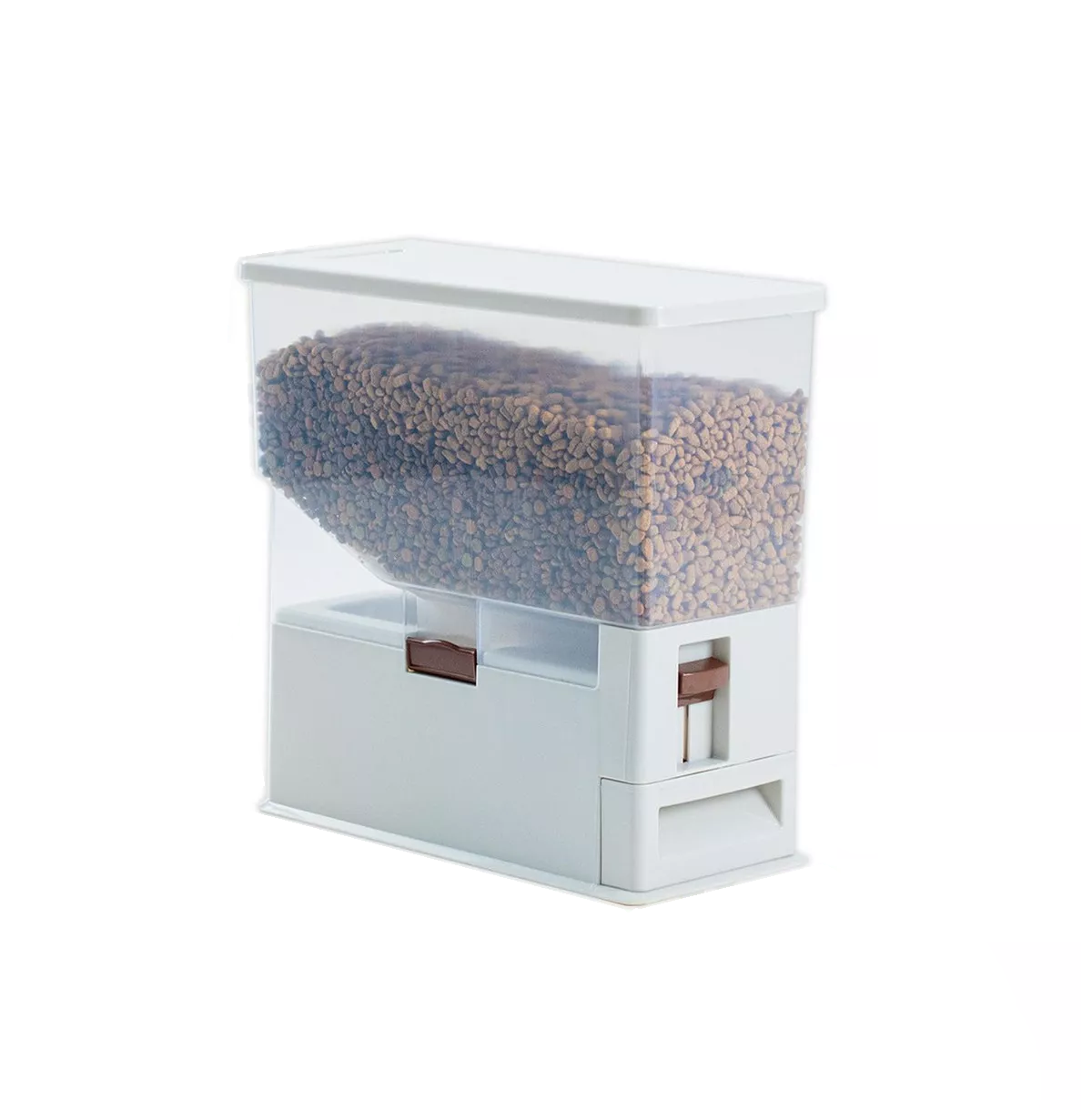 Comedero Dispensador De Alimento Para Perros Eo Safe Imports Esi-16277 Blanco