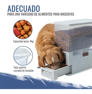 Foto 3 | Comedero Dispensador De Alimento Para Perros Eo Safe Imports Esi-16277 Blanco