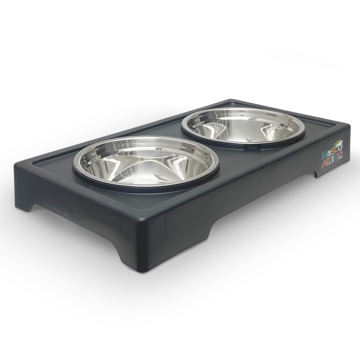 Foto 4 pulgar | Comedero/bebedero Elevado Para Perros Y Gatos Mascoamigo | Cuencos Para Mascotas Con Soporte Elevado | Cuenta Con 3 Alt