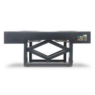 Foto 7 | Comedero/bebedero Elevado Para Perros Y Gatos Mascoamigo | Cuencos Para Mascotas Con Soporte Elevado | Cuenta Con 3 Alt