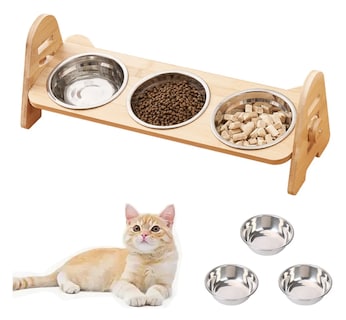 Foto 1 | Porta Platos Xtellar Elevados Ajustable Para Perros Y Gatos