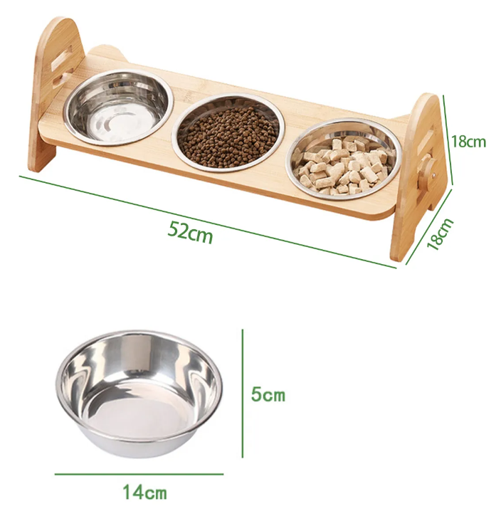 Foto 3 pulgar | Porta Platos Xtellar Elevados Ajustable Para Perros Y Gatos