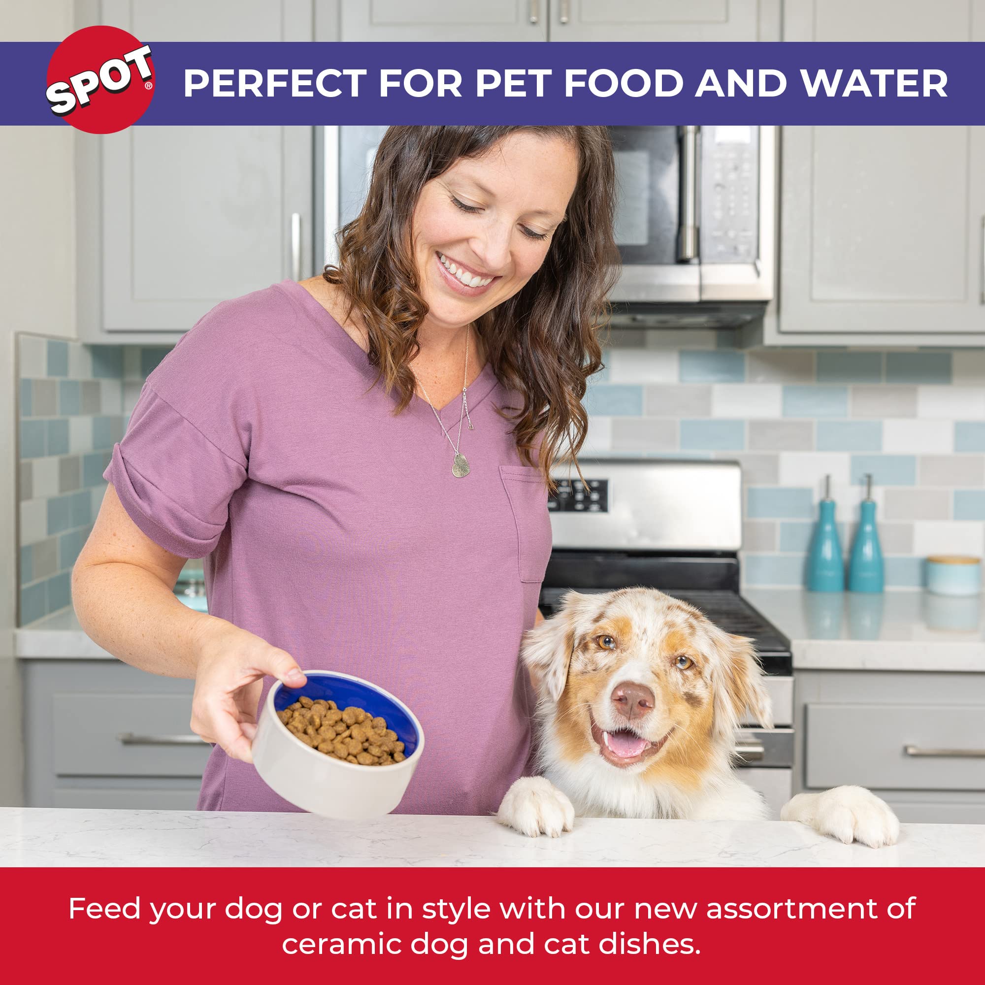 Foto 2 | Pet Bowl Ethical Products Spot, Cerámica De Gres Para Gatos Y - Venta Internacional.