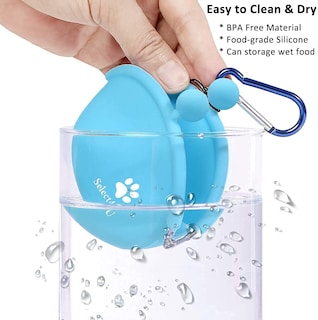 Foto 3 | Bolsa De Silicona Para Golosinas Para Perros Huoguo Reutilizable Para Perros Pequeños - Venta Internacional.