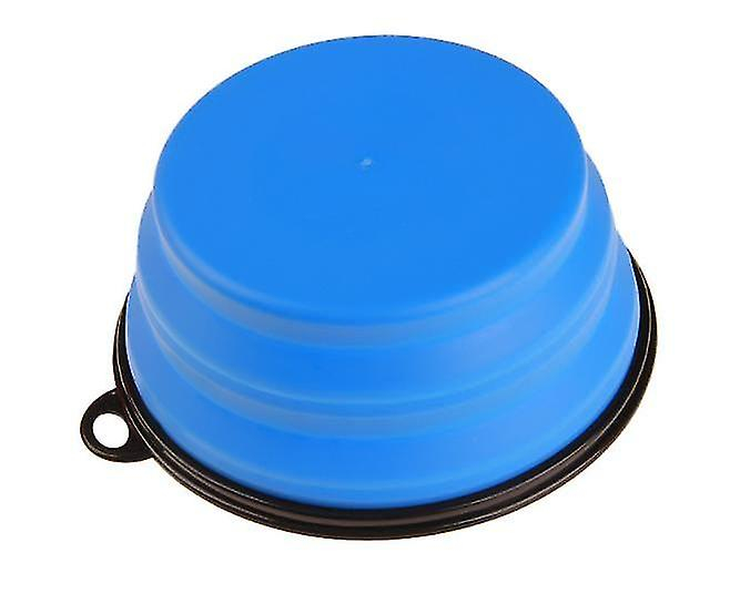 Foto 5 pulgar | Pet Bowl Huoguo, Plegable, De Silicona, Para Perro Y Gato, Color Azul - Venta Internacional.