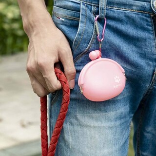 Foto 4 | Bolsa De Golosinas Para Perros Huoguo Fashion, Portátil, De Silicona, 9,5 X 9 Cm - Venta Internacional.
