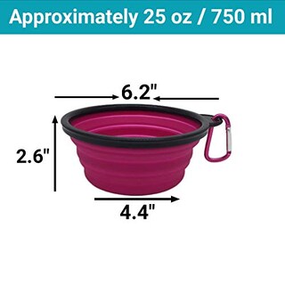 Foto 2 | Cuencos De Silicona Plegables 3 Paquetes (xl 25oz Cada Uno) Con Colo - Venta Internacional.