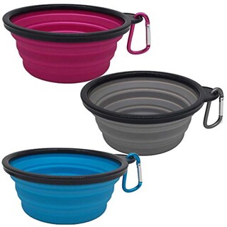 Foto 3 | Cuencos De Silicona Plegables 3 Paquetes (xl 25oz Cada Uno) Con Colo - Venta Internacional.