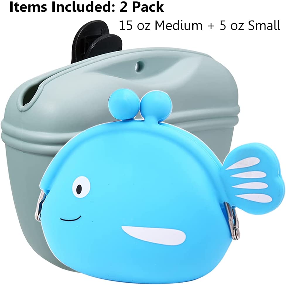 Foto 2 pulgar | Paquete De 2 Bolsas Para Entrenador De Paseo De Perros Huoguo (450 Ml + 150 Ml) - Venta Internacional.