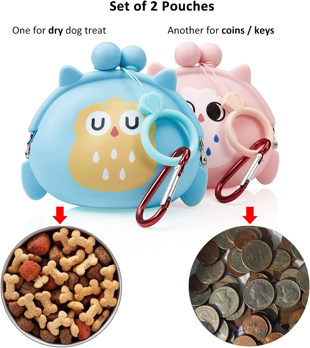Foto 2 pulgar | Bolsa De Silicona Dog Treat Para Adiestrar Perros Pequeños Huoguo - Venta Internacional.