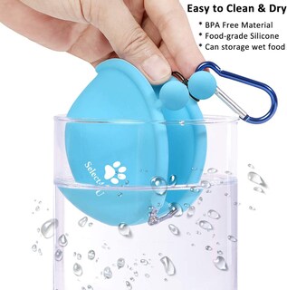 Foto 3 | Bolsa De Silicona Para Golosinas Para Perros Huoguo Reutilizable Para Perros Pequeños - Venta Internacional.