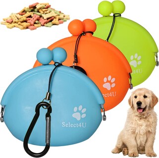 Foto 4 | Bolsa De Silicona Para Golosinas Para Perros Huoguo Reutilizable Para Perros Pequeños - Venta Internacional.