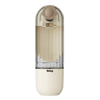 Foto 1 | Botella De Agua Portátil Mascotas Belug Beige Transparente