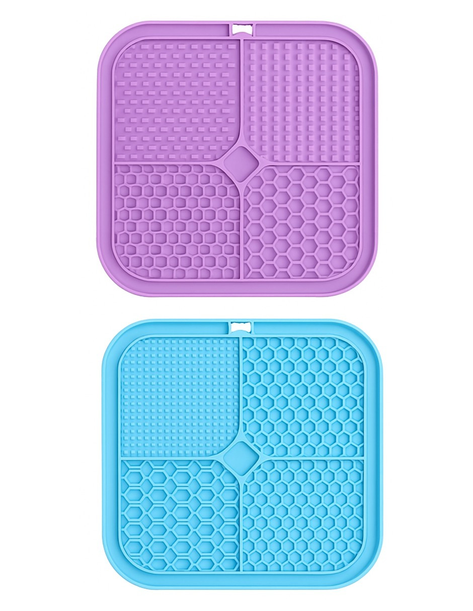 Foto 2 pulgar | 2pz Tapete Para Lamer Con Ventosa De Reducir Ansiedad