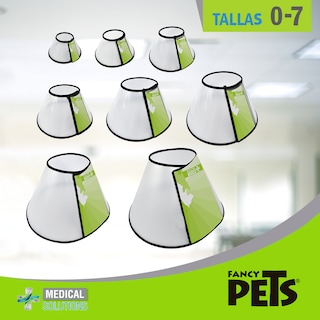 Foto 5 | Collar Isabelino para Perro Medical Solution FL8572 Transparente Talla 2 con 25 Centímetros