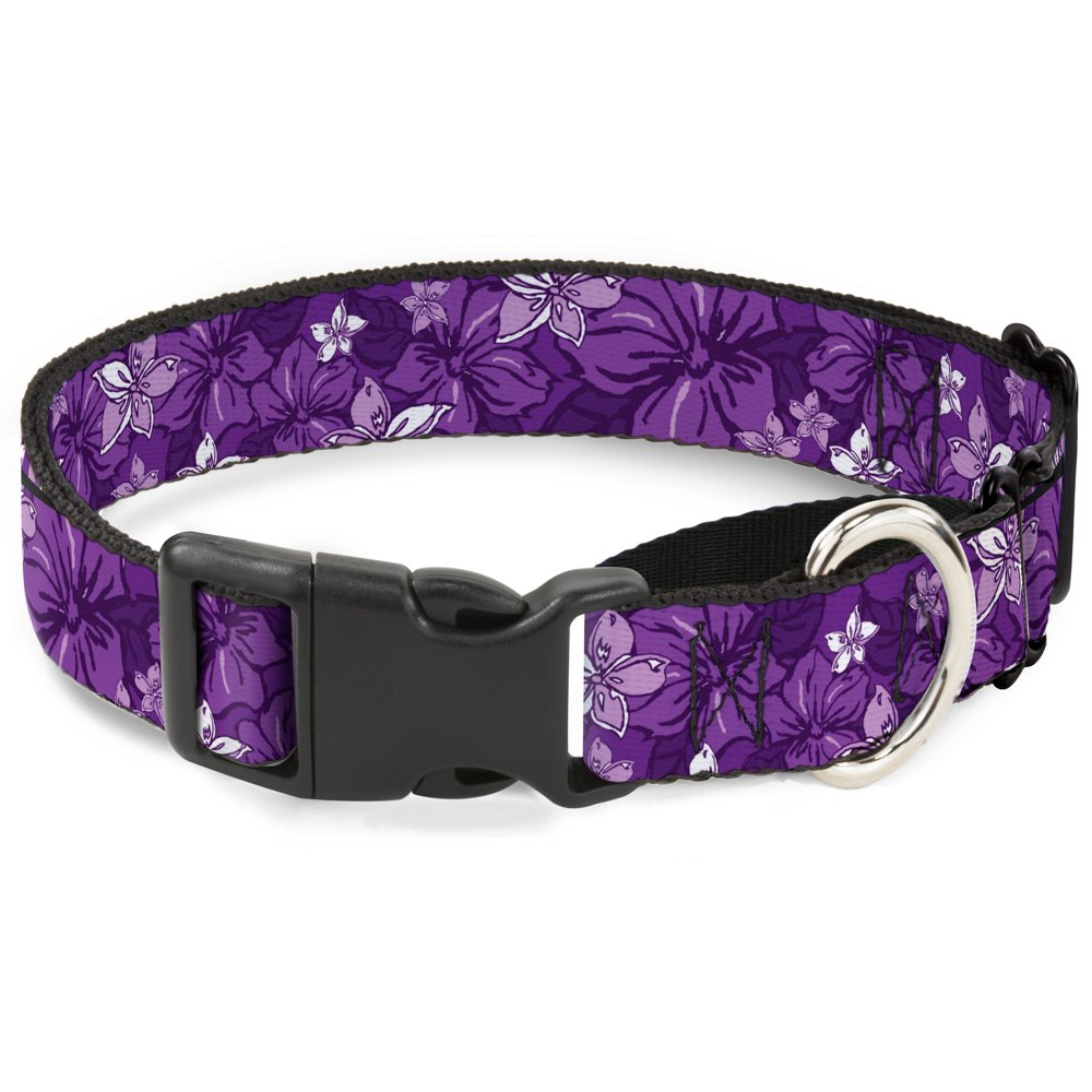 Foto 2 pulgar | Venta Internacional - Collar Martingale Buckle-Down con Hebilla Morado Hibisco