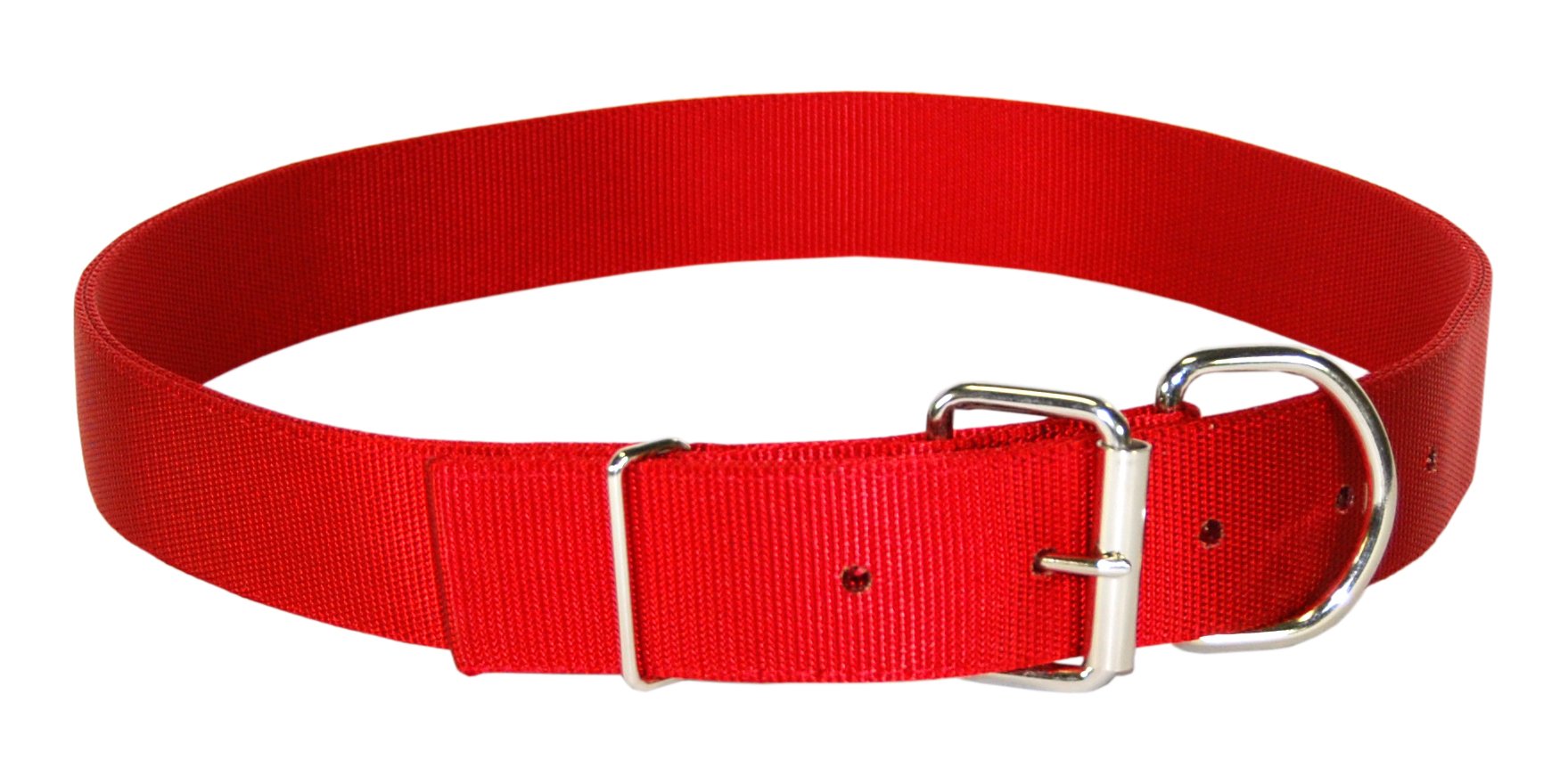 Foto 2 pulgar | Collar De Pantorrilla Hamilton Deluxe De Nailon De Doble Grosor, 4,4 X 91 Cm, Rojo - Venta Internacional.