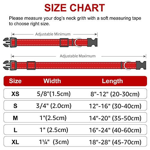 Foto 7 pulgar | Collar Para Perro Joytale De Nailon Acolchado De Neopreno Reflectante, Para Talla Grande - Venta Internacional.