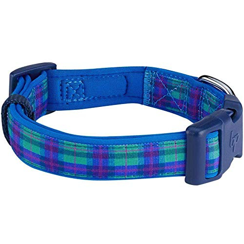 Foto 6 pulgar | Collar Para Perro Blueberry Pet Scottish Hudson Blue Plaid, Tamaño Grande - Venta Internacional.